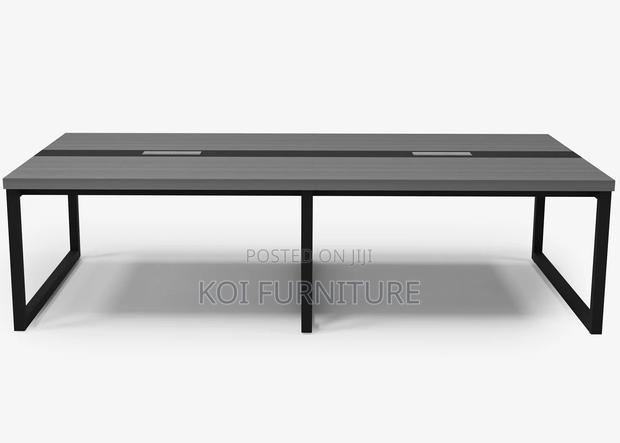 Office Table : 2.4 Meter Office Boardroom MDF Conference Table - thumbnail 7