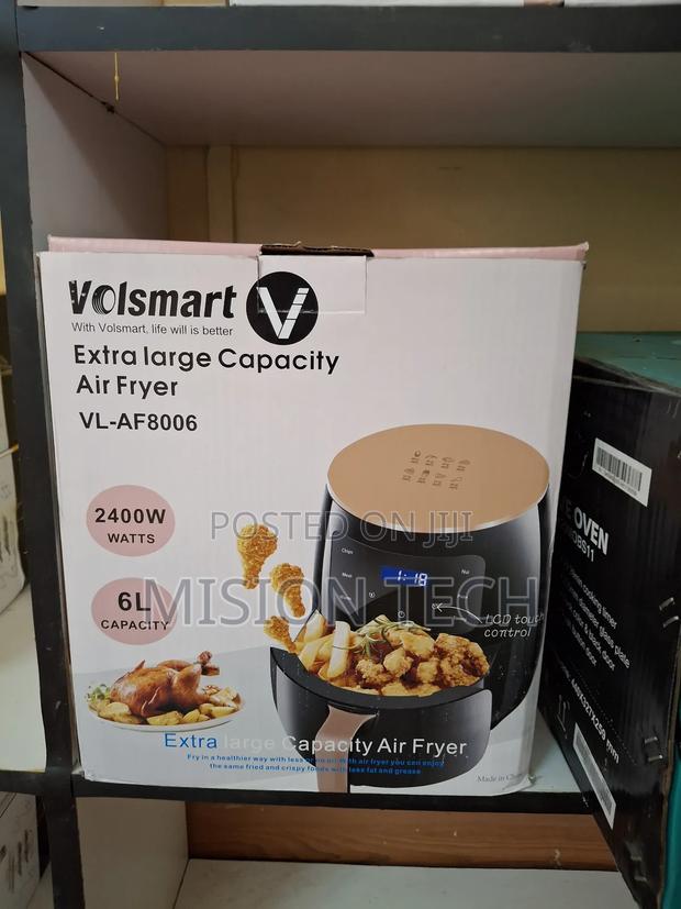Volsmart 6l Extra Large Capacity Airfryer**