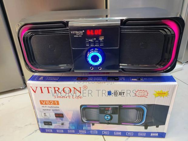 *Vitron Xbox Speaker With Bluetooth,Usb,Mp3, Fm Radio Ac/Dc V621 - main view