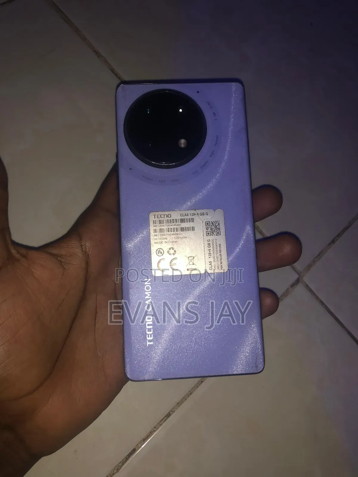 New Tecno Camon 30S 128 GB Purple