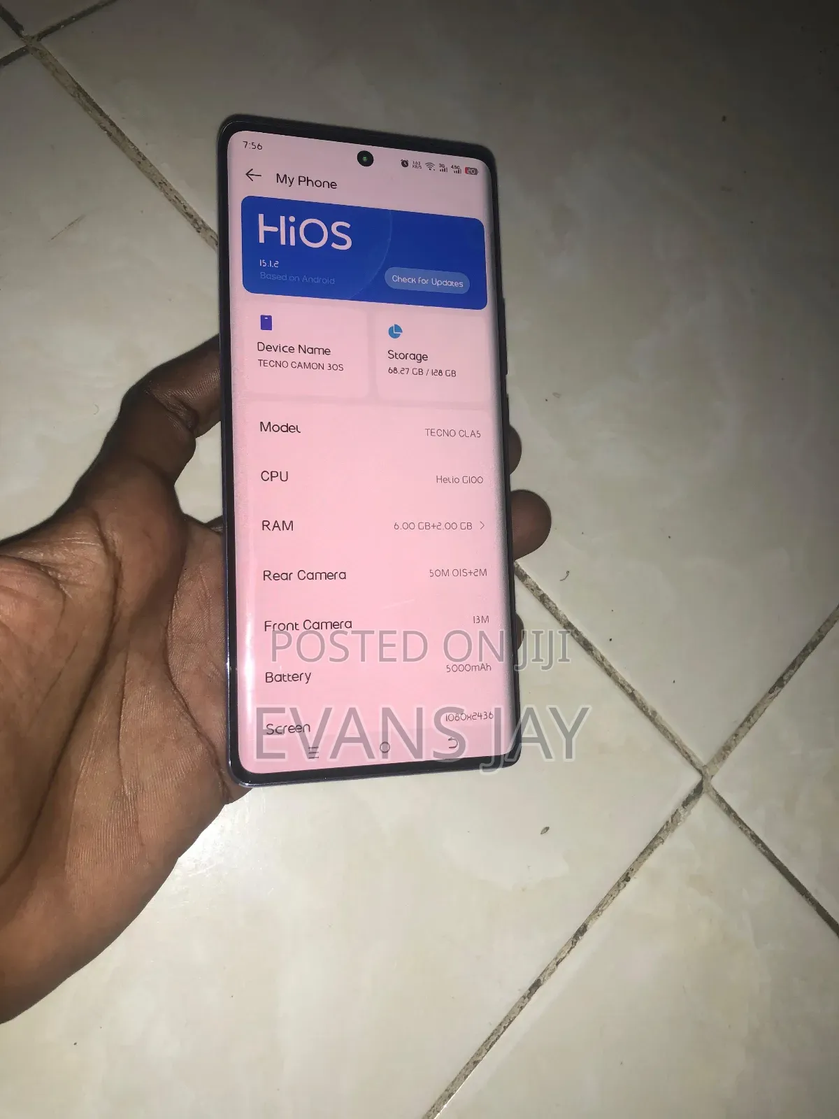 New Tecno Camon 30S 128 GB Purple