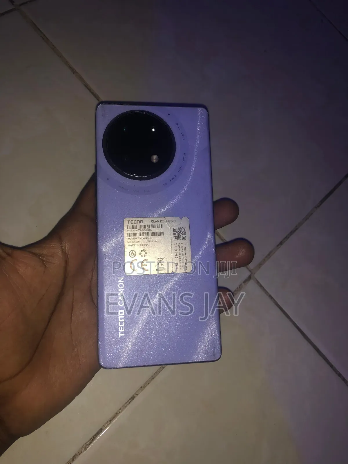 New Tecno Camon 30S 128 GB Purple