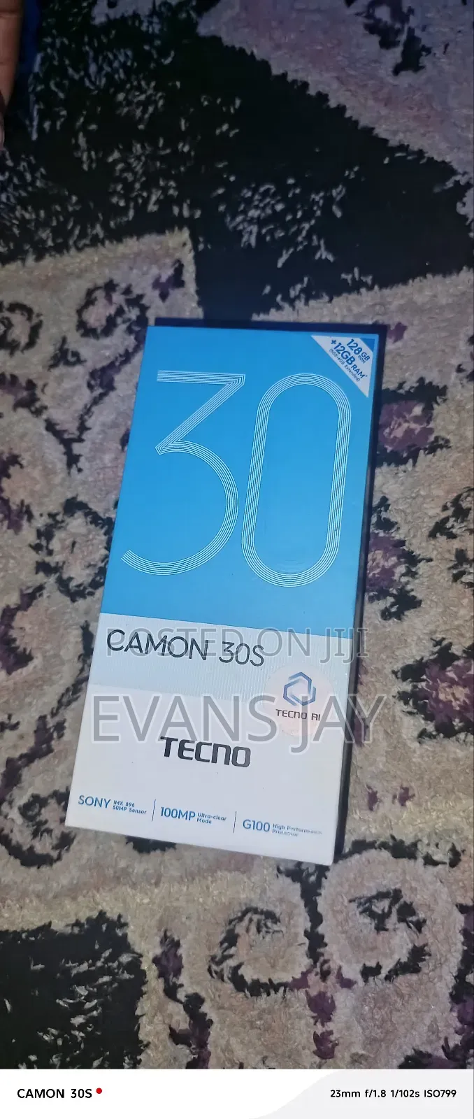 New Tecno Camon 30S 128 GB Purple