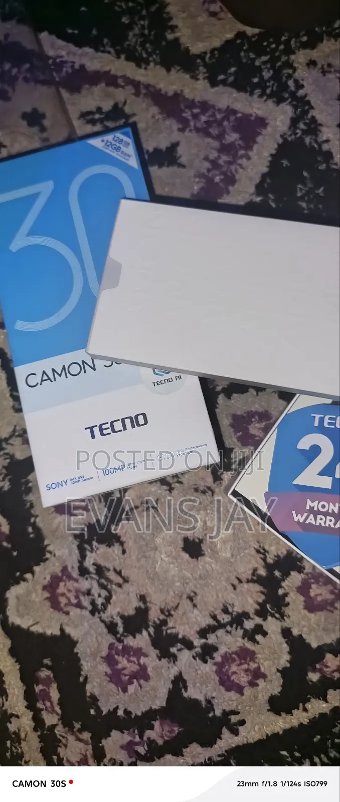 New Tecno Camon 30S 128 GB Purple