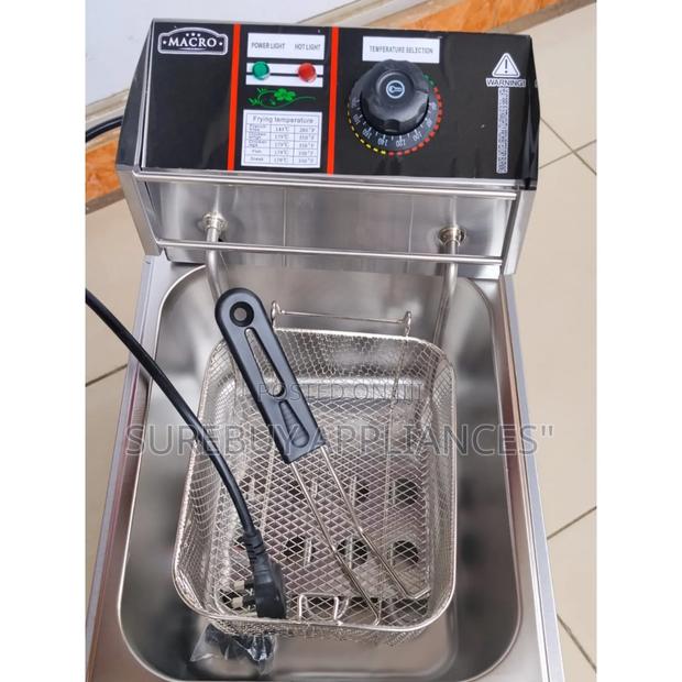 6 Litres Macro Nunix Single Deep Fryer - main view
