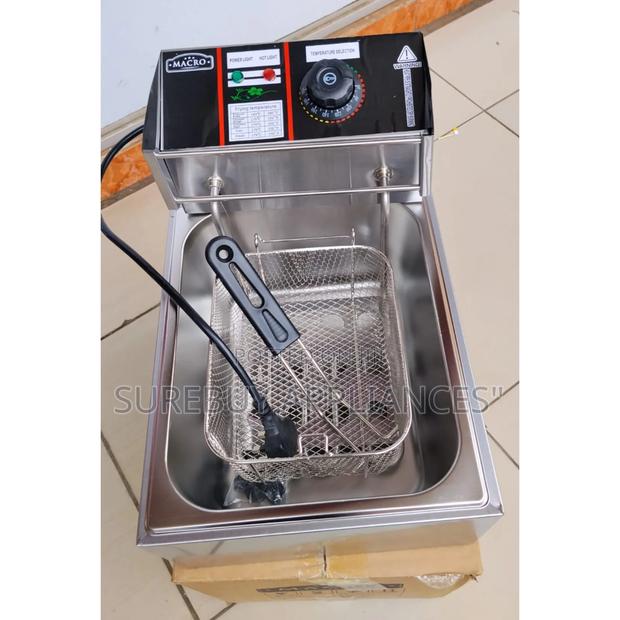 Macro Nunix 6l Single Electric Deep Fryer 2500w Stainless Steel