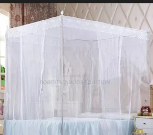 Full-Coverage Four-Stand Mosquito Net .