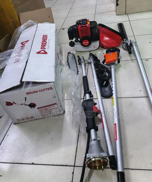 4 in 1 Brush Cutter With Trimmer, Power Saw