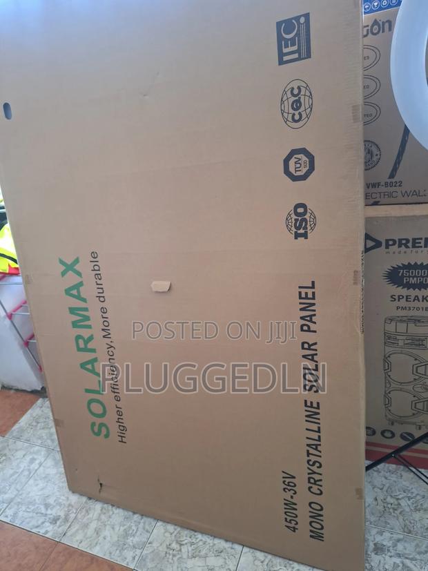 Solarmax 450w- 36v Mono Crystal Solar Panel - thumbnail 2
