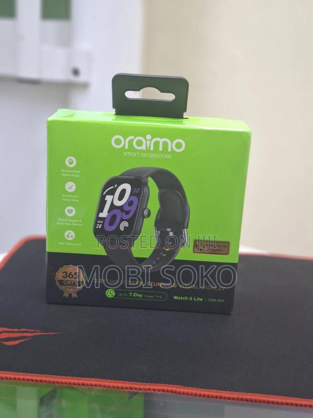 Oraimo Watch 6 Lite 2.01'' Smart Watch With Cool Ui Interface - thumbnail 4
