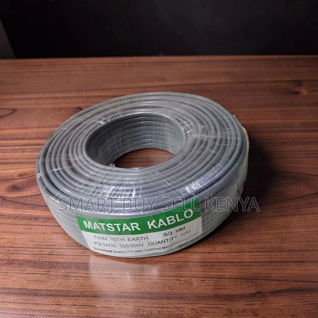Moisture Safe 2.5mm Twin With Earth Solid Core Electrical Wiring Cable - main view