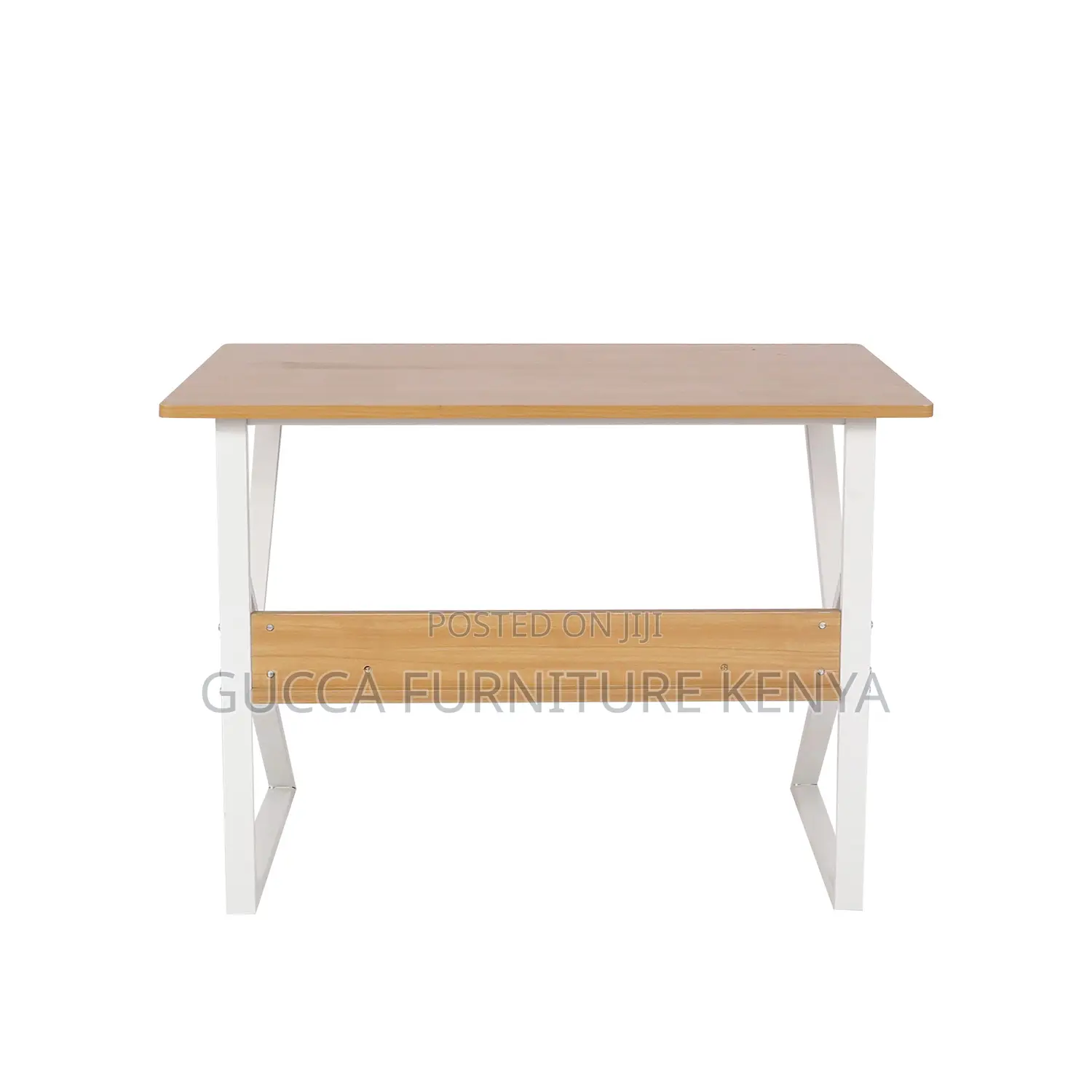 Generic Home Office Study Desk With Bookshelf