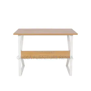 Generic Home Office Study Desk With Bookshelf