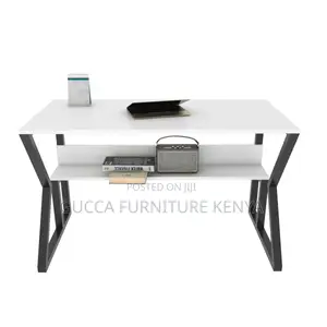 Generic Home Office Study Desk With Bookshelf