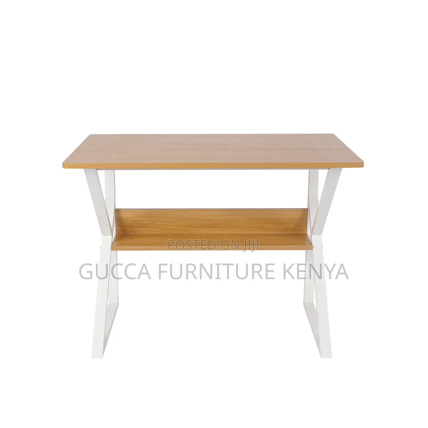 Generic Home Office Study Desk With Bookshelf