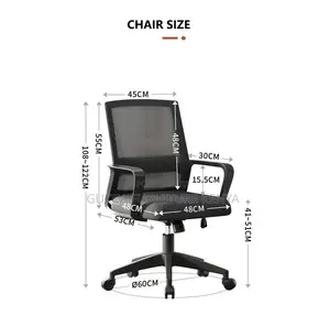 Ergonomic Mesh Captain Mesh Office Chair