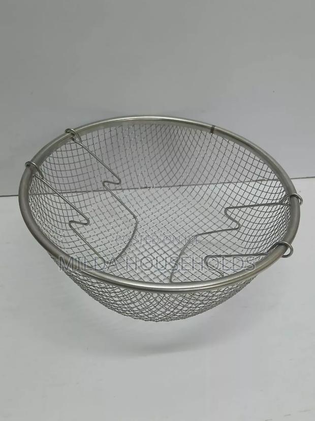 Stainless Steel Deep Frying Basket Sieve.