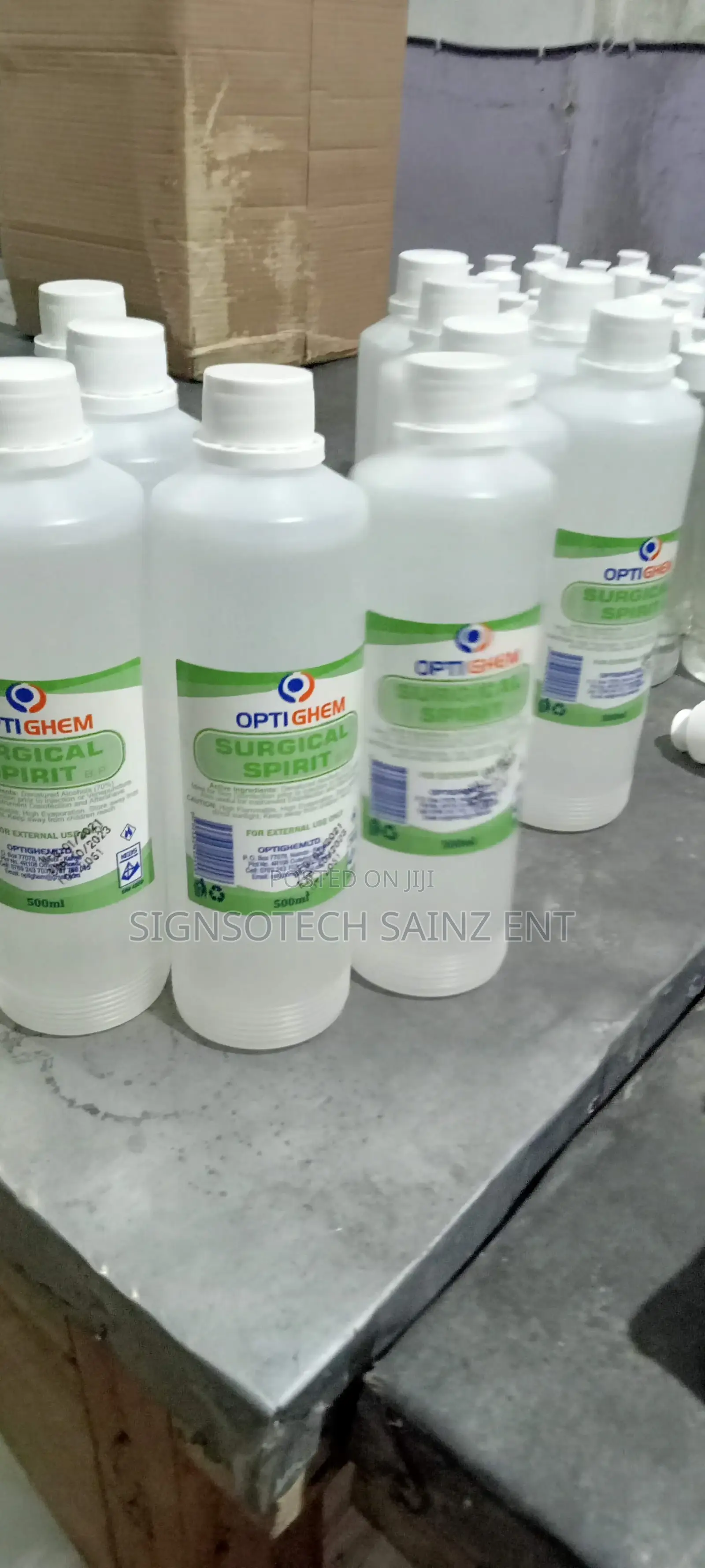 Surgical Spirit Hand Sanitizer Customized Stickers