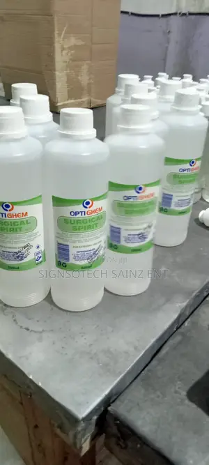 Surgical Spirit Hand Sanitizer Customized Stickers