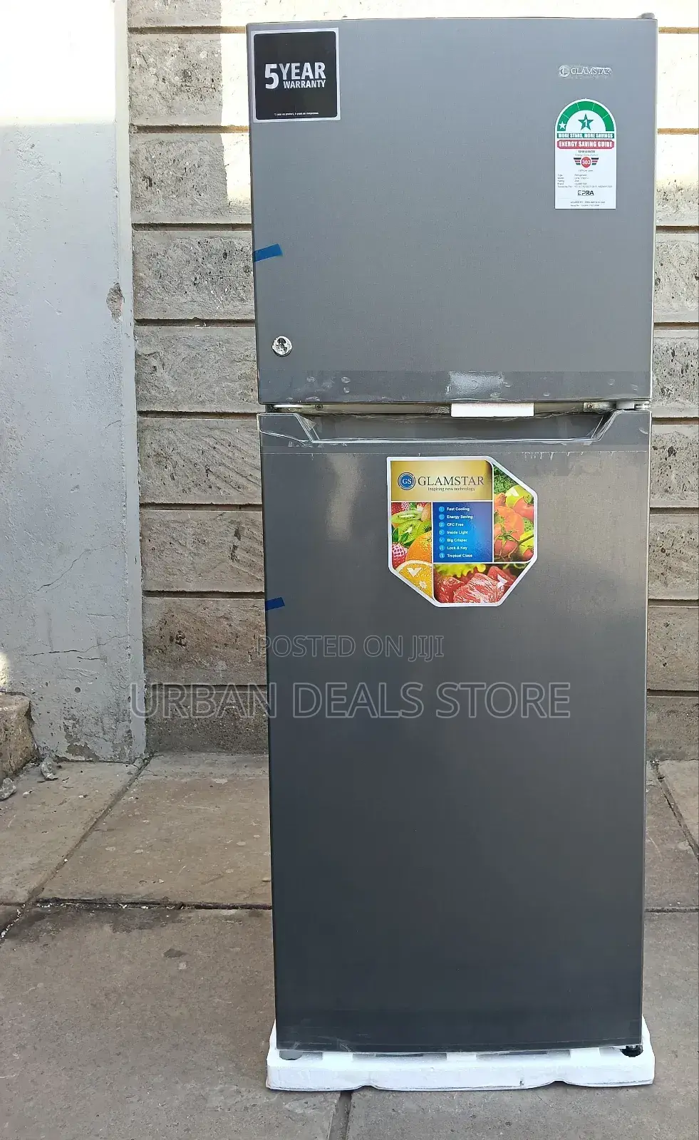 Glamstar 2 Door (138 Litres ) Refrigerator