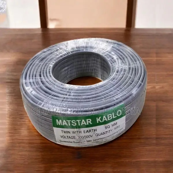 High Durability 2.5mm Twin + Earth Solid Core Electrical Wiring Cable
