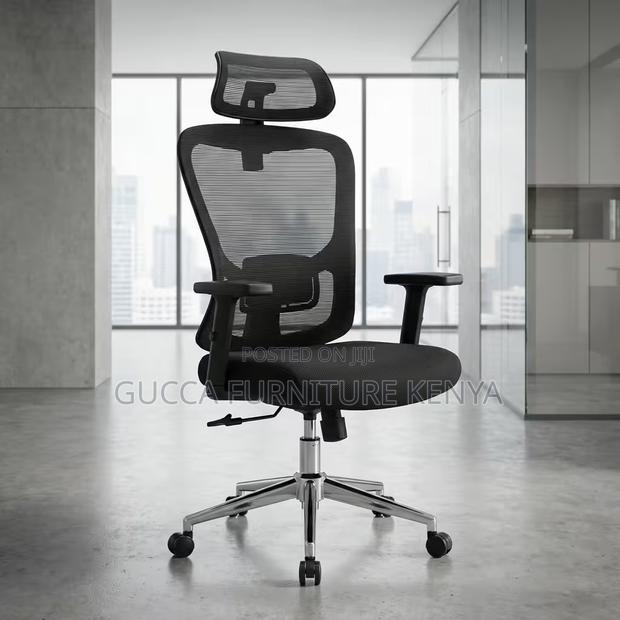 Ergonomic High-back Executive Mesh Chair - main view