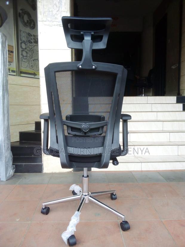 Ergonomic High-back Executive Mesh Chair - thumbnail 4