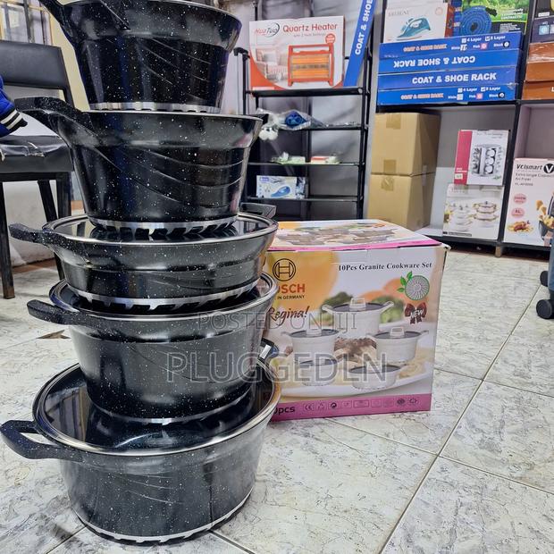 Bosch 10pcs Granite Cookware Set. - main view