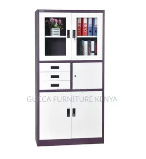 Swing Door Steel Office Filling Cabinet With Safe