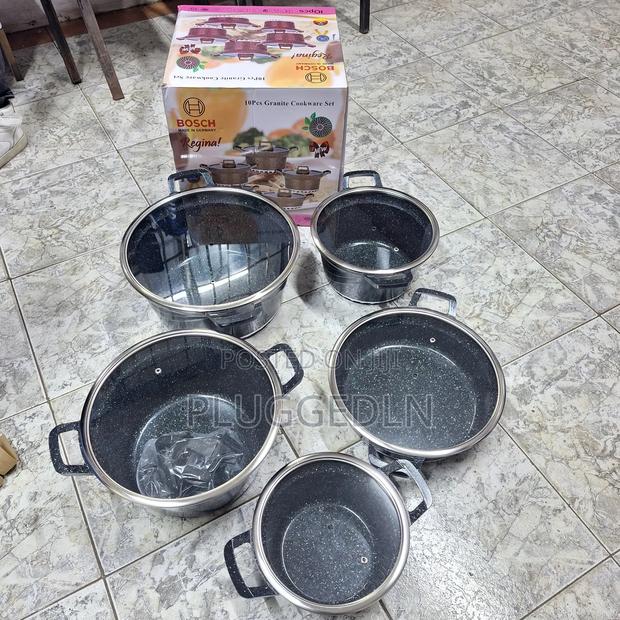Bosch 10pcs Granite Cookware Set. - thumbnail 4