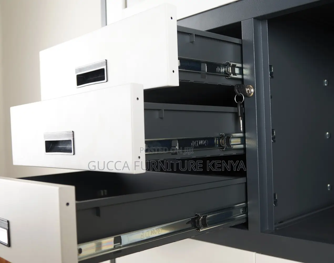 Swing Door Steel Office Filling Cabinet With Safe