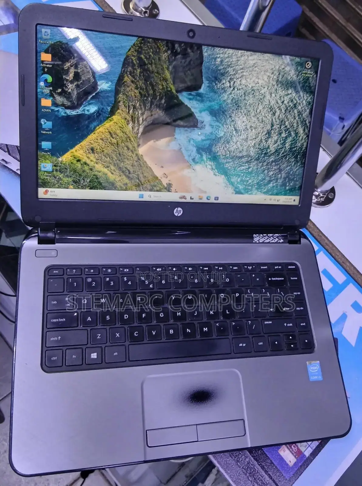 Laptop HP 14-dq1025cl 8GB Intel Core i3 HDD 500GB