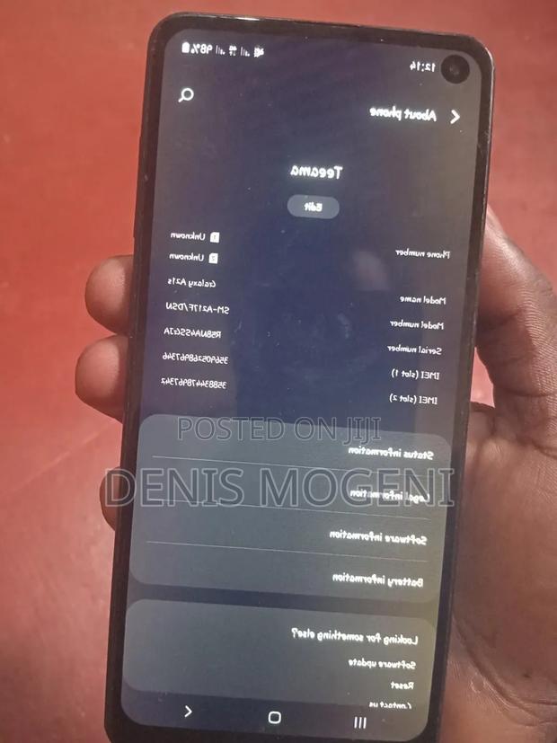 Samsung Galaxy A21s 32 GB Blue - main view