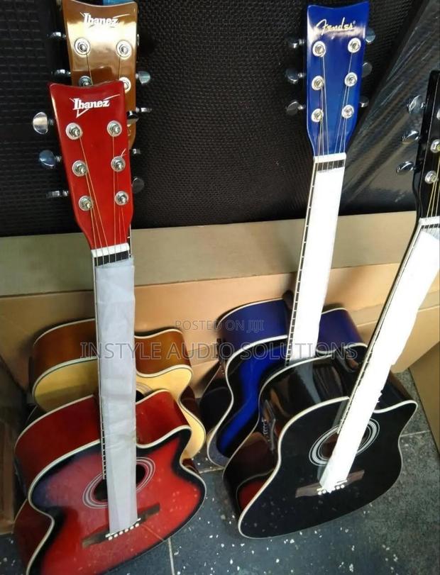 Size 41 Semi Acoustic Stylish Guitar - thumbnail 2