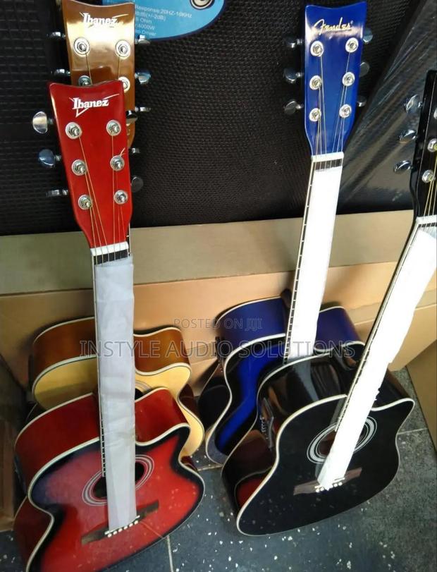Size 41 Semi Acoustic Stylish Guitar - thumbnail 4
