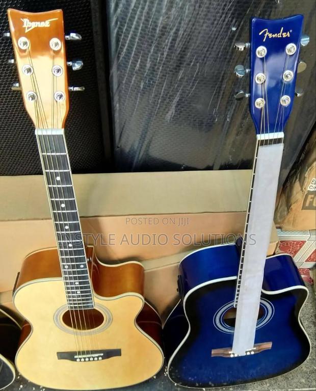 Size 41 Semi Acoustic Stylish Guitar - thumbnail 8