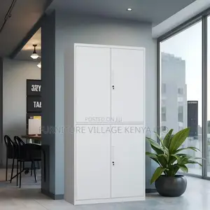 Office Cabinet ; 4-door Steel Office Storage Cabinet