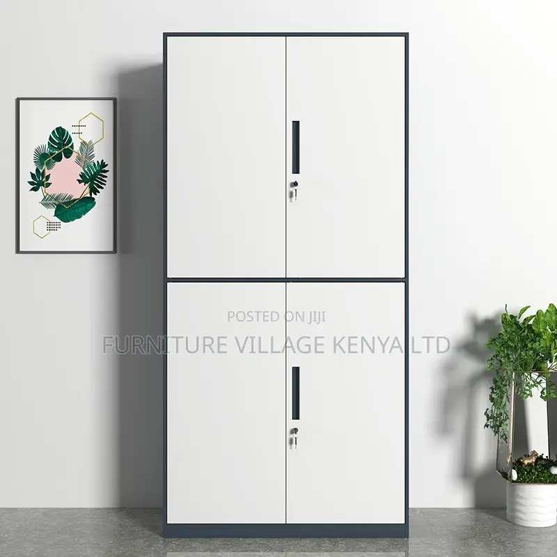 Office Cabinet ; 4-door Steel Office Storage Cabinet