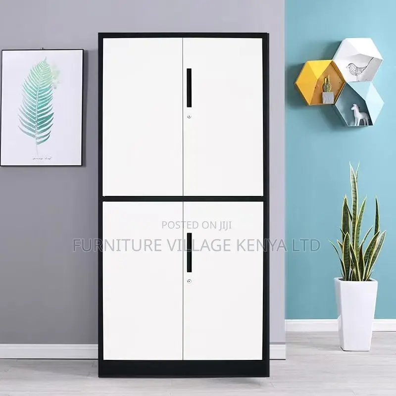 Office Cabinet ; 4-door Steel Office Storage Cabinet