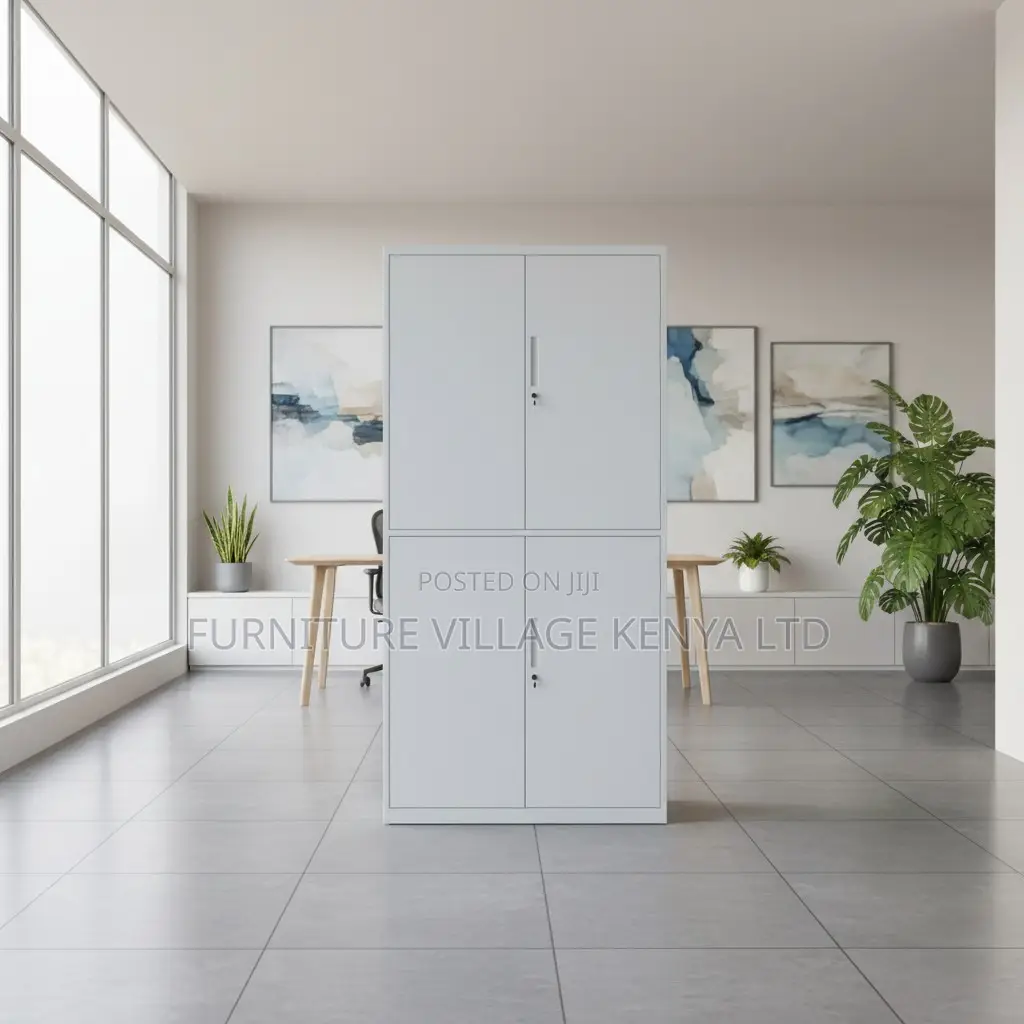 Office Cabinet ; 4-door Steel Office Storage Cabinet
