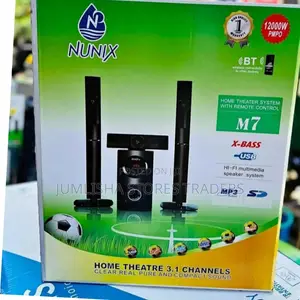 Nunix 3.1ch Nu- M7 Home Theater Speaker System at 