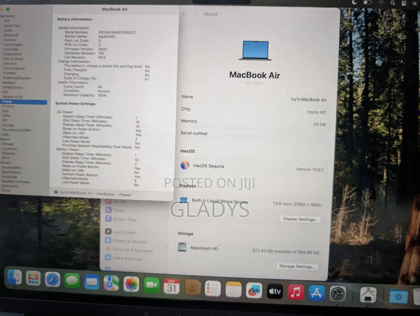 Laptop Apple MacBook Air 2022 M2 24GB Apple M1 SSD 1T