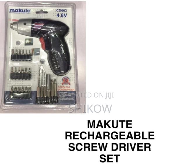 Cordless Rechargeable Screwdriver - main view