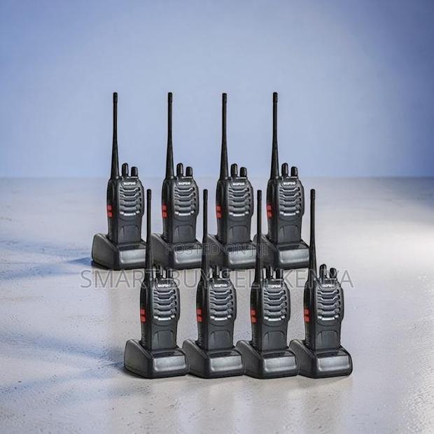 Space Efficient Baofeng Bf-888s Walkie Talkie Radio Calls- 8 Pieces