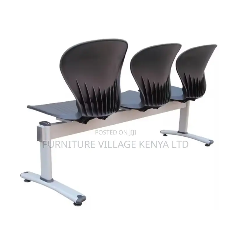 Office Bench; 3-seater Modern Reception Office Bench