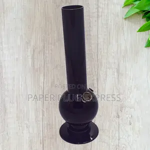 10" Black Acrylic Water Bong