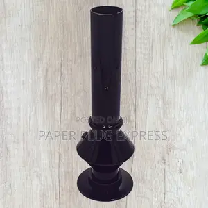 10" Black Acrylic Water Bong