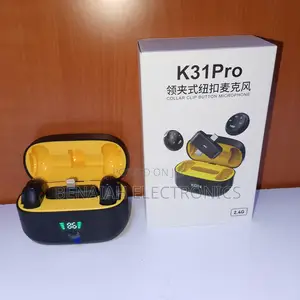 Collar Clip Button Microphone K31pro (Noise Reduction)