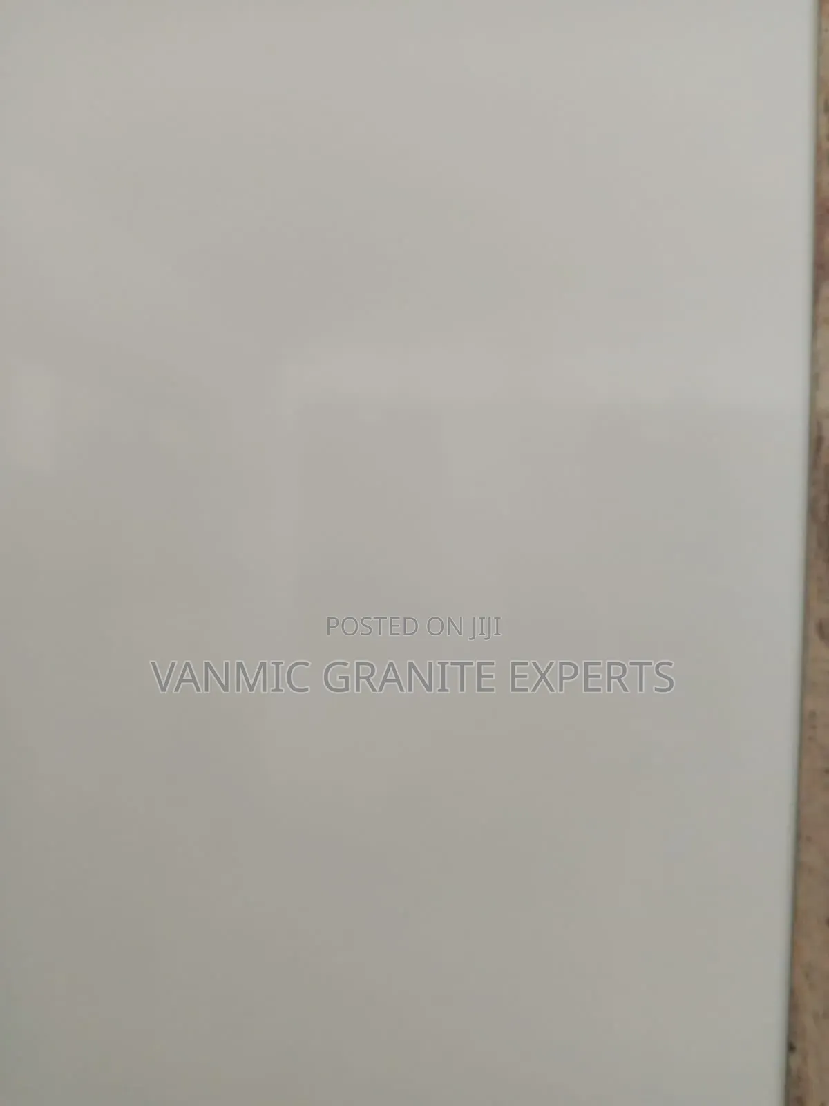 Milk White Granite Slab | Clean Bright Kenya