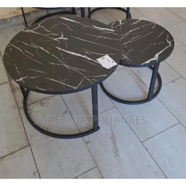 Modern Space-Saving Nesting Coffee Tables Set - main view